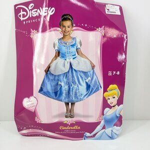 Disney Princess Cinderella Child Costume Halloween Size 7-8 by Disguise Inc